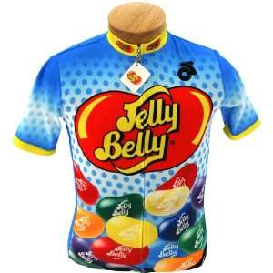 Jelly Belly Blue Cycling Jersey   Adult   Small  Grocery 