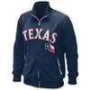 Nike MLB Track Jacket 12   Mens   Texas Rangers   Navy / Red