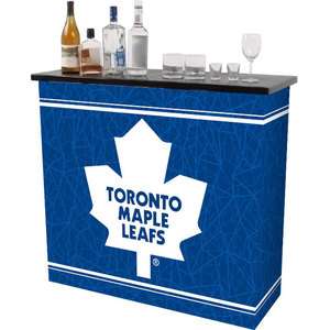   Maple Leafs NHL Hockey Portable Bar With Carrying Case   Beer / Liquor