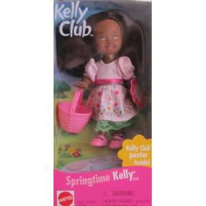  Barbie SPRINGTIME KELLY Doll AA w Kelly Club Poster! (2000 