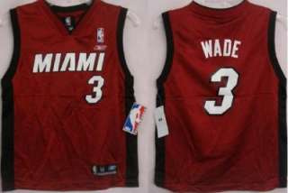 Dwyane Wade Miami Heat NBA Boys Youth Jersey MEDIUM  