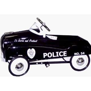  Instep Police Car No. 54 Ride on Kids Pedal Car, PC200 