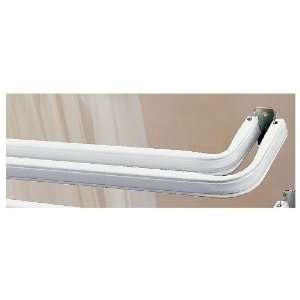  Kirsch Lockseam Double Curtain Rod with 2 Inch Clearance 