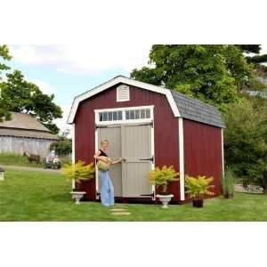   Cottage 12x20 WBCGS WPC 12x20 Woodbury Colonial Garden Shed Precut Kit