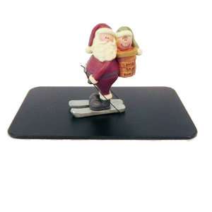   Santa and Elves Knob Toaster Top for a 2 Slice Toaster