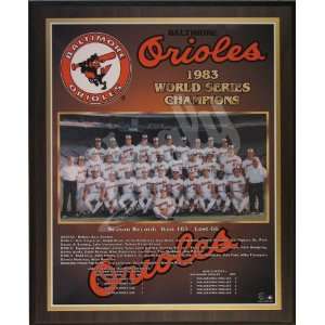  1983 Baltimore Orioles Major League Baseball World Series 