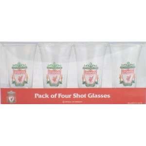  Liverpool Fc Official Shot Glass Set