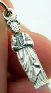   Bracelet Catholic Medal Silver Gild Saint St Philomena Patron  
