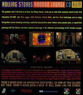 Rolling Stones: Voodoo Lounge CD ROM PC interactive CD!  