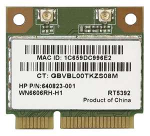 Interface type PCI Express Half Length Mini Card