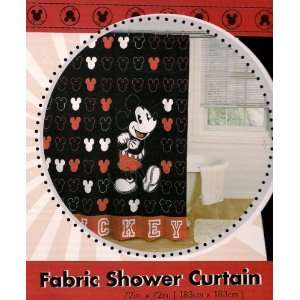  Disney Mickey Classic Cool Shower Curtain: Home & Kitchen