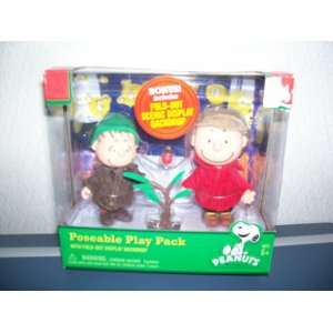  Peanuts Poseable Play Pack 2011 Christmas 