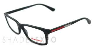 NEW Prada Eyeglasses VPS 02C BLACK 1BO 101 VPS02C AUTH  