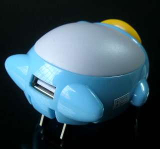 Universal USB Cellphone Camera Battery Charger Penguin  