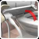 Toilet Seat Converter Non Electric Bidet 893315002001  