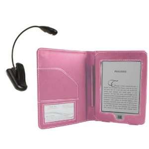  Navitech Pink Premium Executive Leather Flip Folio Book 