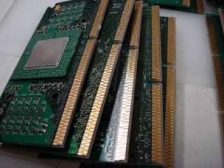   Assorted Intel Pentium Slot I CPU Processors Gold Scrap For Recovery