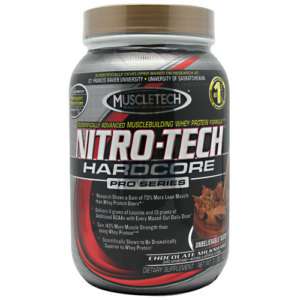 MuscleTech Nitro Tech Pro Series Chocolate 2 lb Protein  