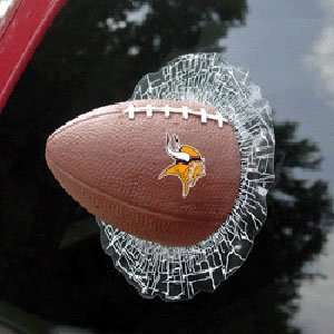    Minnesota Vikings NFL Shatter Ball Window Decal