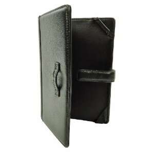  BODHI Italian Leather NOOK Book Jacket Cover Black 
