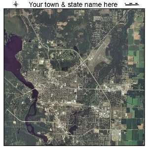   Photography Map of Stevens Point, Wisconsin 2010 WI 