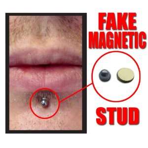  Magnetic Labret/ Ear / Nose Stud Gold #36