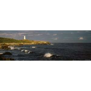Louisbourg Lighthouse During Sunset, Cape Breton Island, Nova Scotia 