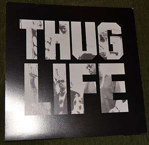 2Pac Thug Life Tupac rare album flat Suge Knight Death Row rap  