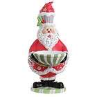 NEW RAZ Imports Large Standing Santa w Christmas Candy Bowl GJ 