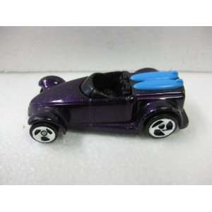   CARS Matching Purple Old Style Roadsters With Surf Boards Matchbox Car