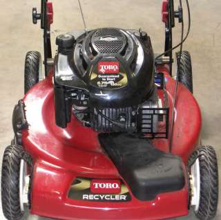 22 INCH TORO RECYCLER SELF PROPELLED FRONT DRIVE MOWER 190CC  