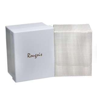 Rougois Men White Ceramic Watch 3 Diamonds RG61059G  