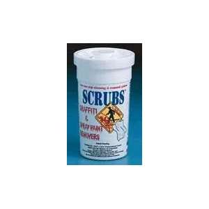  SCRUBS Graffiti and Paint Remover Towels   6 Canister of 