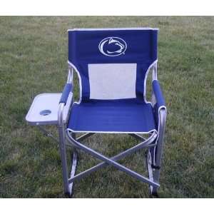  Penn State University Folding Directors Chair With Table 