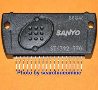2pcs NEW ORIGINAL SANYO STK392 570 Convergence IC  