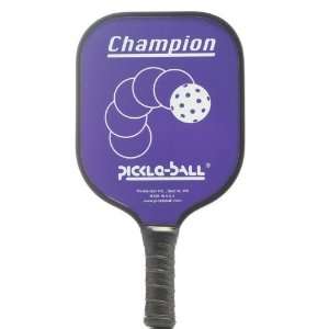  Champion Pickleball Paddle   Purple Thin Grip: Sports 