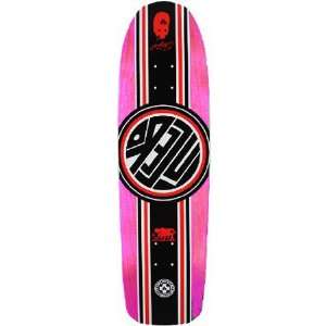 com Black Label John Lucero OG Stripes Pink 8.5 Old School Skateboard 