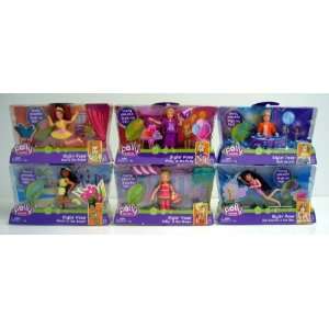  Polly Pocket Stylin Pose ~ Set of 6 Toys & Games