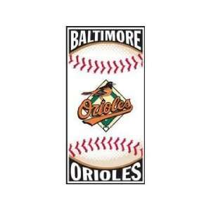  Baltimore Orioles Centerfield 30x60 Beach Towel Sports 
