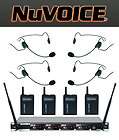  NuVOICE UF 3 UHF Wireless Flute Instrument System Microphone Mic 