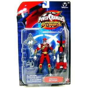    Power Rangers 15th Anniversary Wild Force Red Ranger Toys & Games