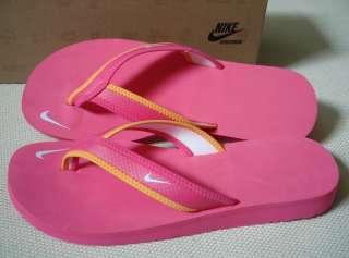   Nike Womens Celso Girl Pink Thong Flip Flops Slides Sandals 6  