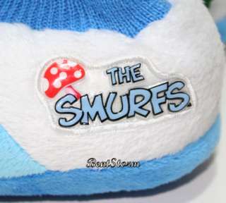 2011 3 D SMURFS MOVIE SMURF Plush Toddler SLIPPERS HOUSE Shoes S M L 4 