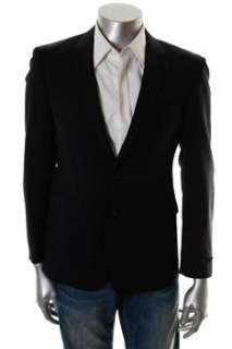 Private Label NEW Mens Suit Jacket Blue Wool 40S  