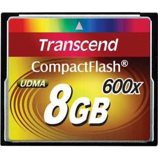 Transcend 8GB 600X Compact Flash 8 GB CF CompactFlash  