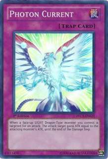 Photon Current Yugioh Trap Card Secret Rare PRC1 EN023  