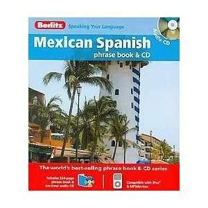    Berlitz 686077 Mexican Spanish Phrase Book And CD Electronics