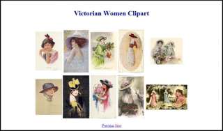 VICTORIAN IMAGES VINTAGE WOMEN LADIES HISTORICAL CD  