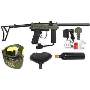  Kingman Spyder EMR1 Military Paintball Gun Kit   Olive 