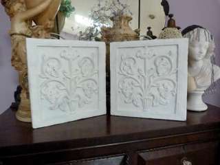 PAIR Shabby FAB ARCHITECTURAL Panels Wall Hangings  